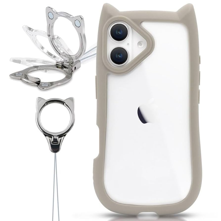 製作資料 Amazon.co.jp: ZENIX DESIGN TECH iPhone16 用 ケース リング